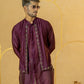 Panelled Long kurta set