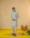 Powder Blue Long kurta set