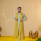 Powder Blue Long kurta set