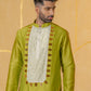 Green Patch Long kurta set