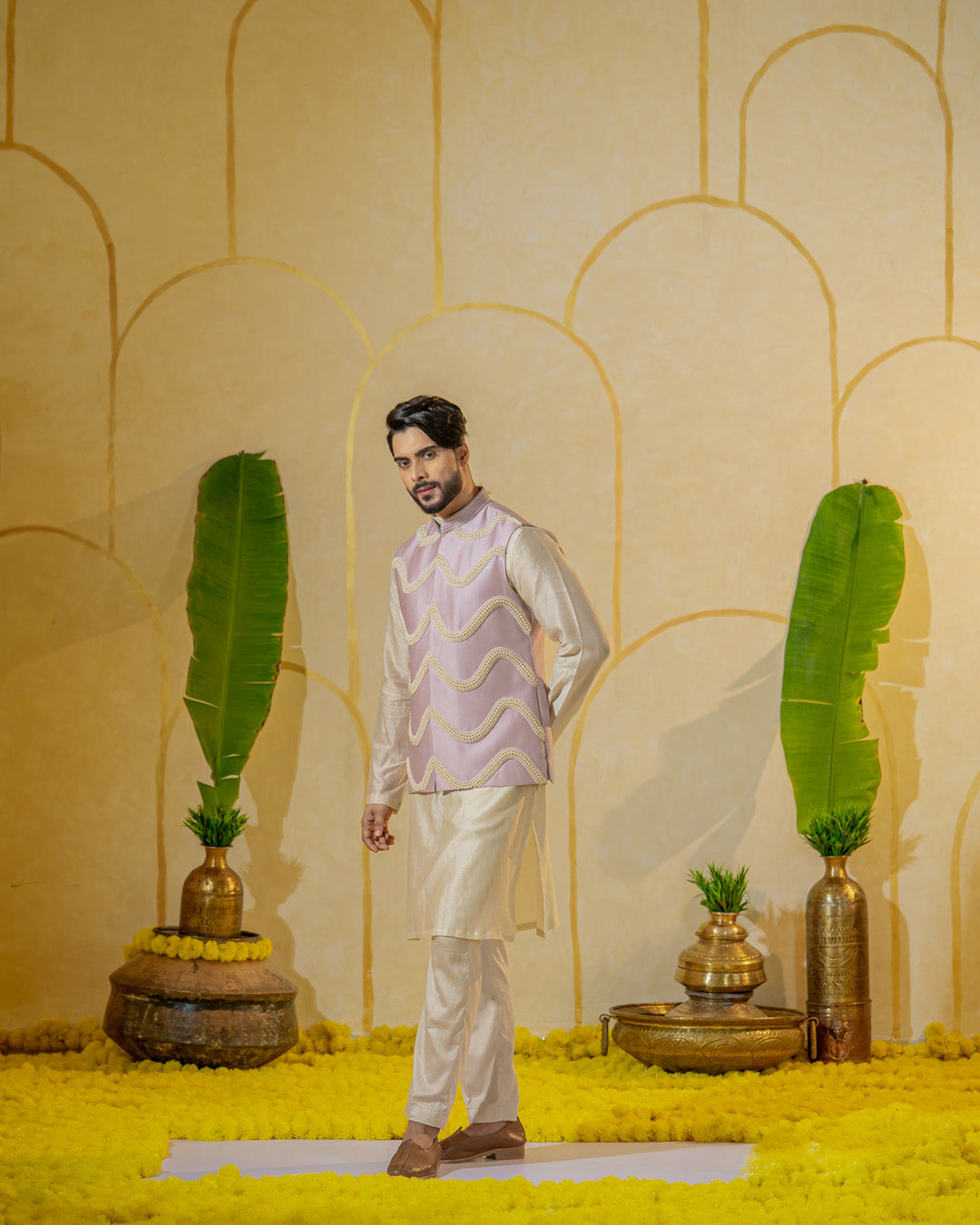 Dusty Pearl Kurta set