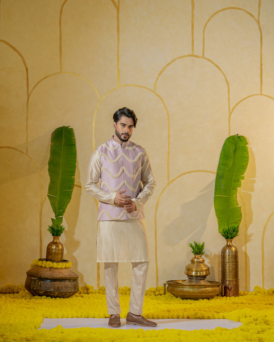 Dusty Pearl Kurta set