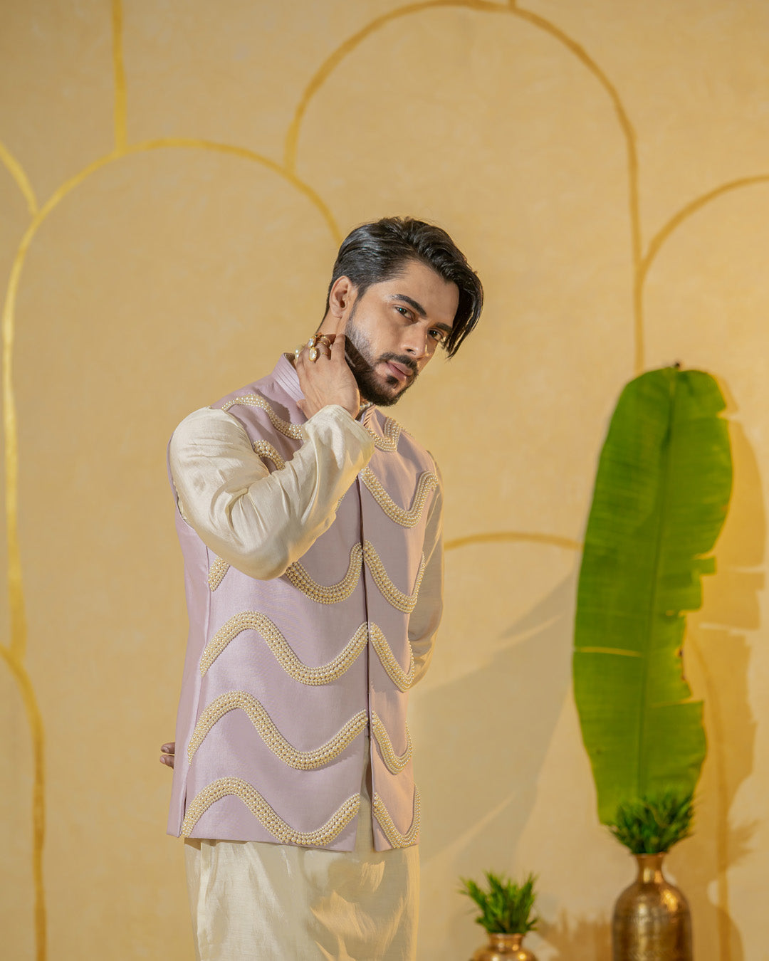 Dusty Pearl Kurta set