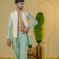 Hot Mint kurta-parallel pant set