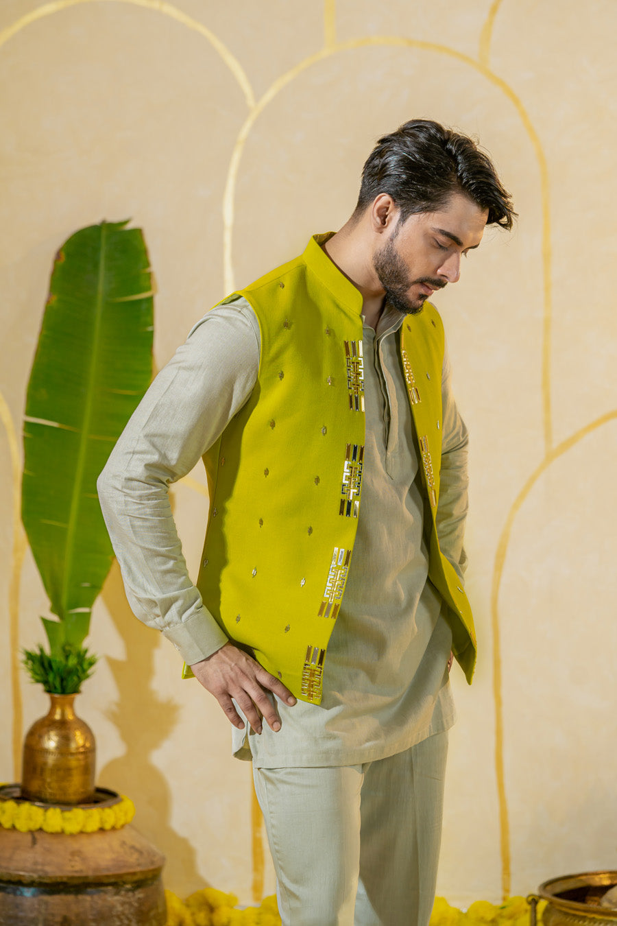 Linen Lime Bundi