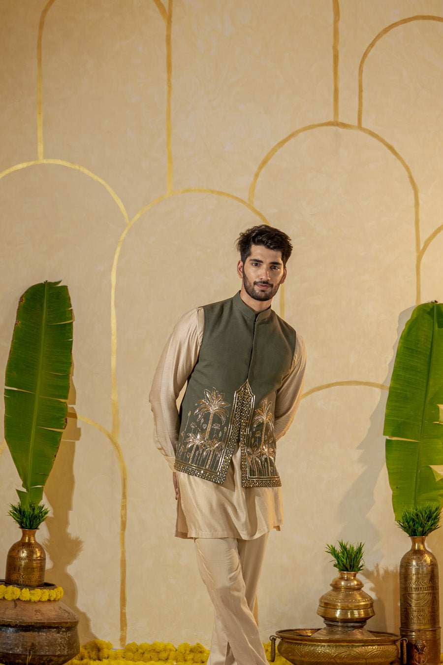 Gold kurta set