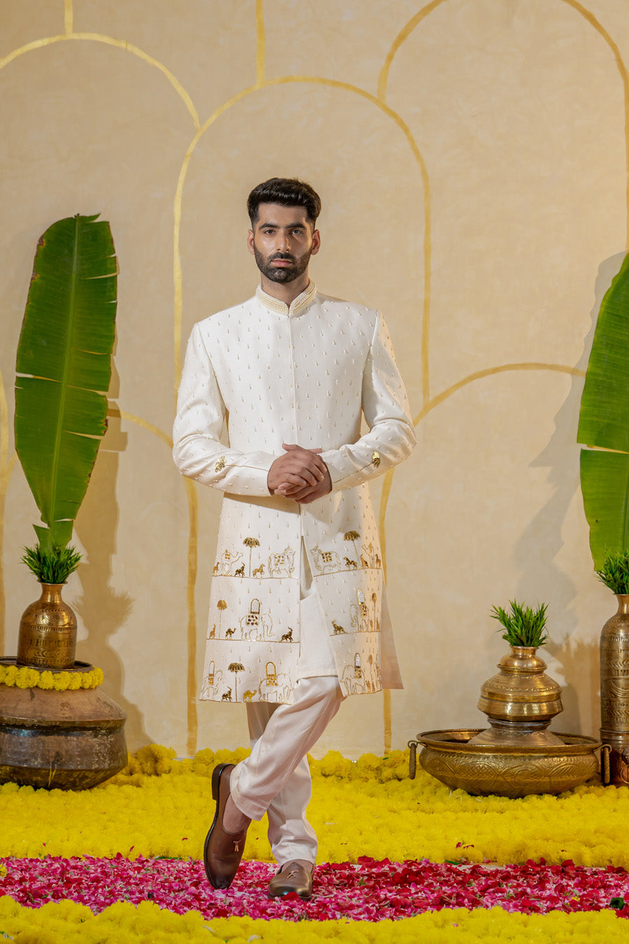 Ivory Shaadi Sherwani