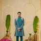 Blue Dhinchak Sherwani