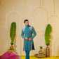 Blue Dhinchak Sherwani