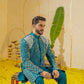 Blue Dhinchak Sherwani