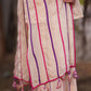 Multicoloured Embroidered Straight Kurta With Sharara And Dupatta