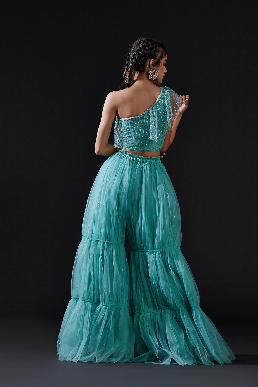 Miley Sharara Dress Set