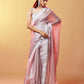 Wild Lavender Glass Organza Saree