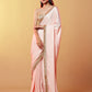 Blush Pink Gajji Silk Saree