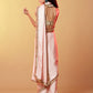 Blush Pink Gajji Silk Saree