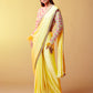 Aarti Lemon Pink Gajji Silk Saree