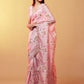 Printed Organza Saree
