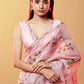 Printed Organza Saree
