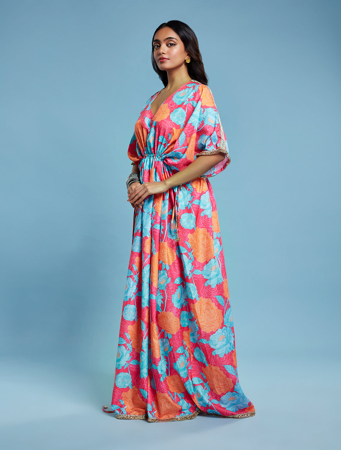 Floral printed Kaftan