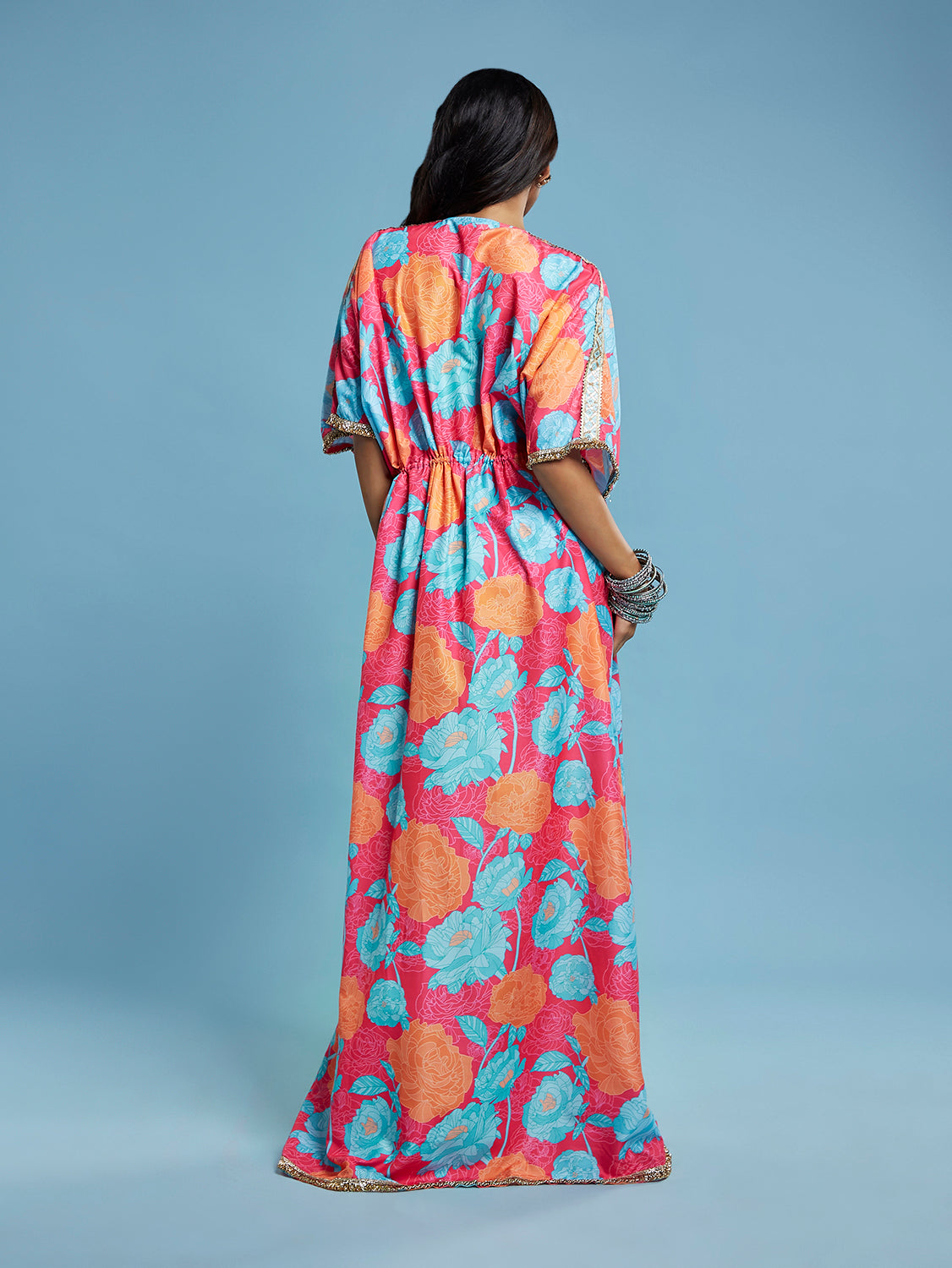 Floral printed Kaftan