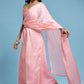 Leheriya Pre-draped Saree Set