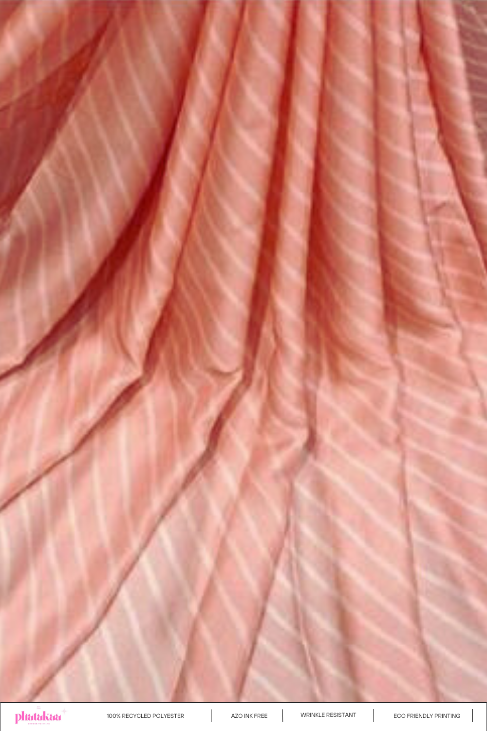 Leheriya Pre-draped Saree Set