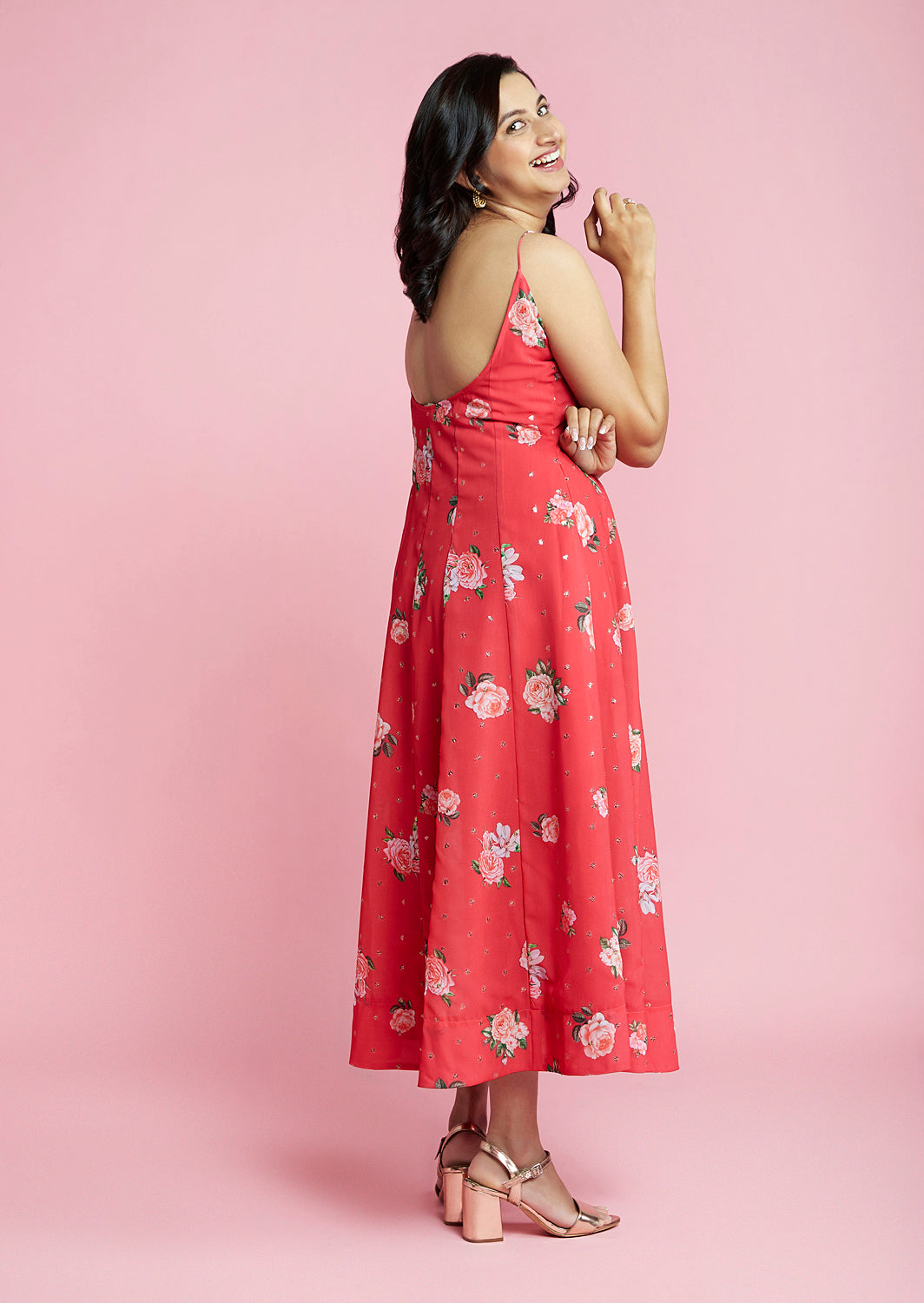 Mom Rose Kurta Dress