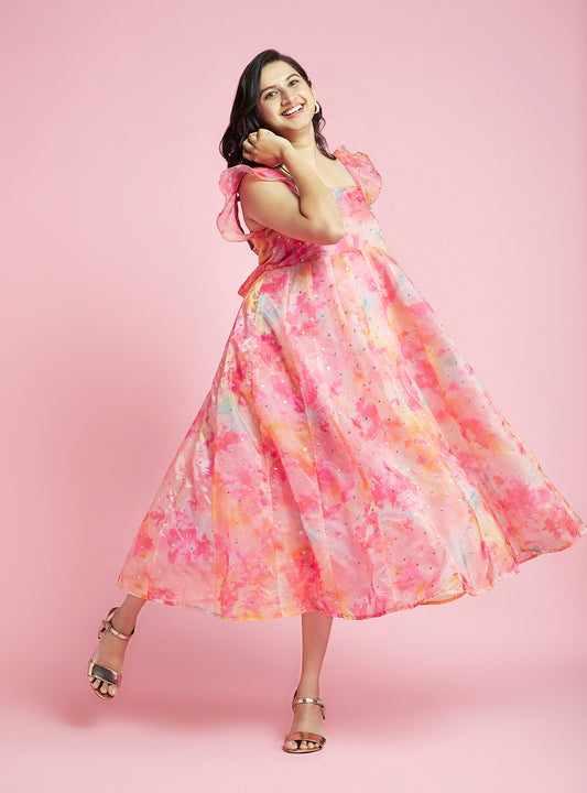 Mom Watercolour Dress Kurta