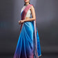 Purple & Blush Ombre Saree