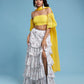 Yellow Offshoulder Lehenga Set