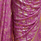 Purple Barfi Saree