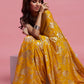 Mustard Barfi Saree