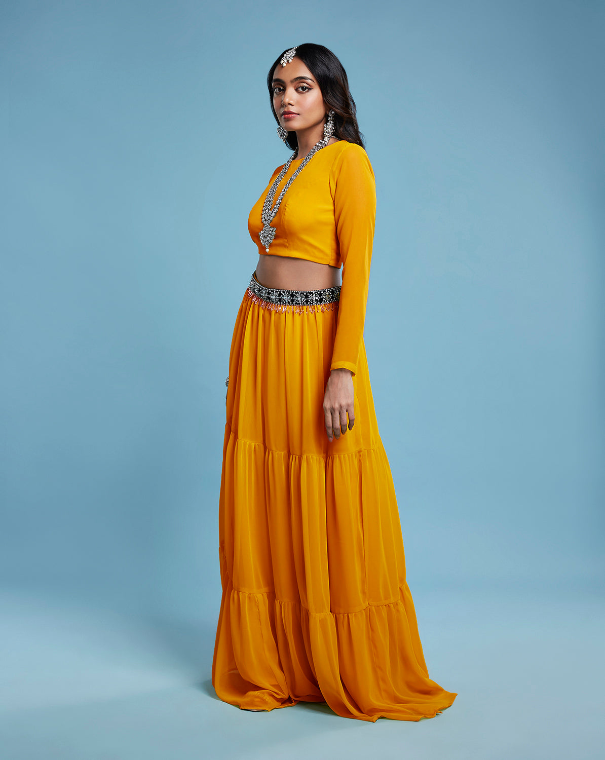 Mango Lehenga Set