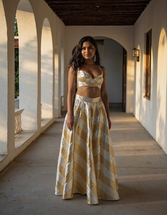 Lume Gota Lehenga Set