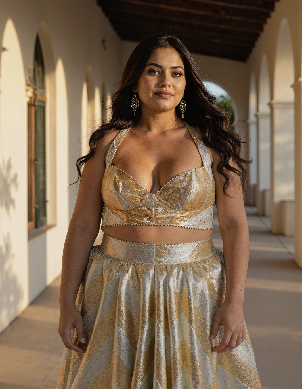 Lume Gota Lehenga Set