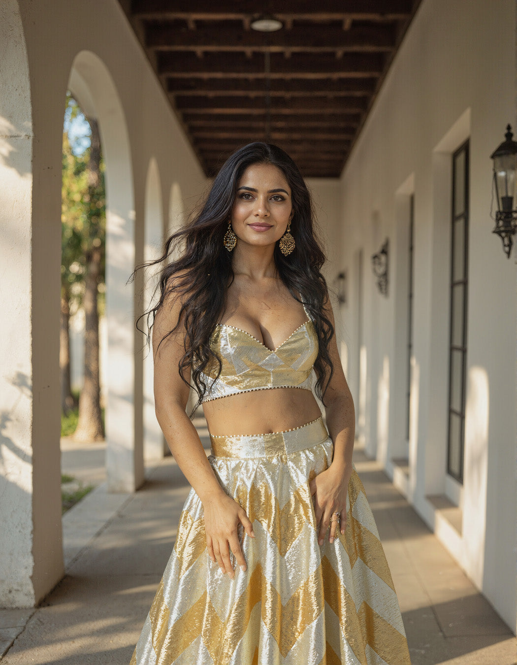 Lume Gota Lehenga Set