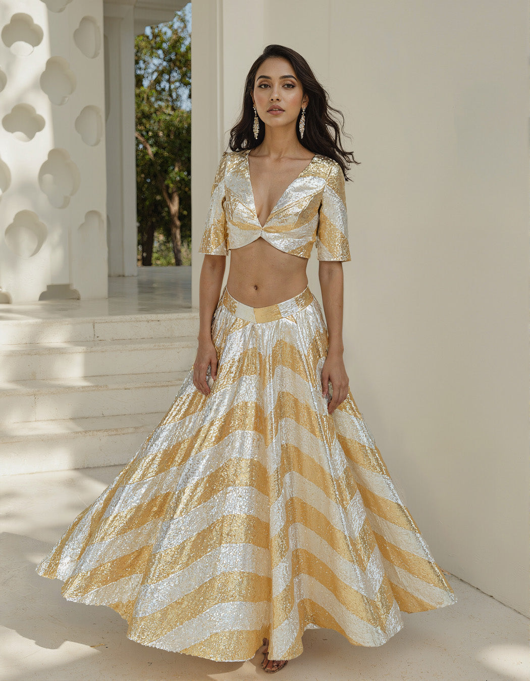 Ziya Gota Lehenga Set
