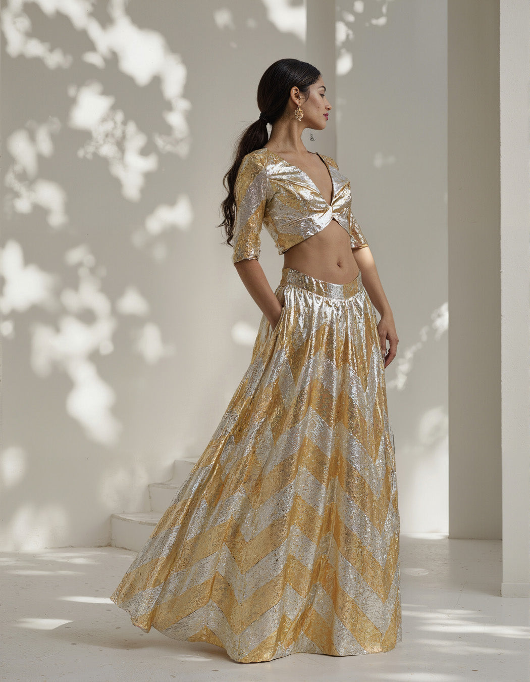Ziya Gota Lehenga Set