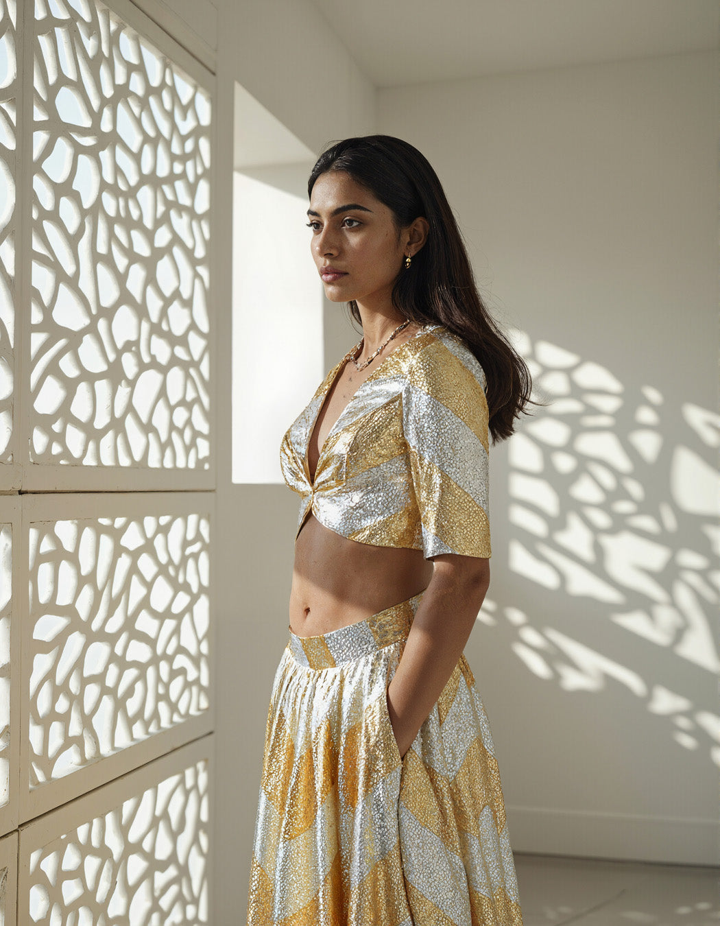 Ziya Gota Lehenga Set