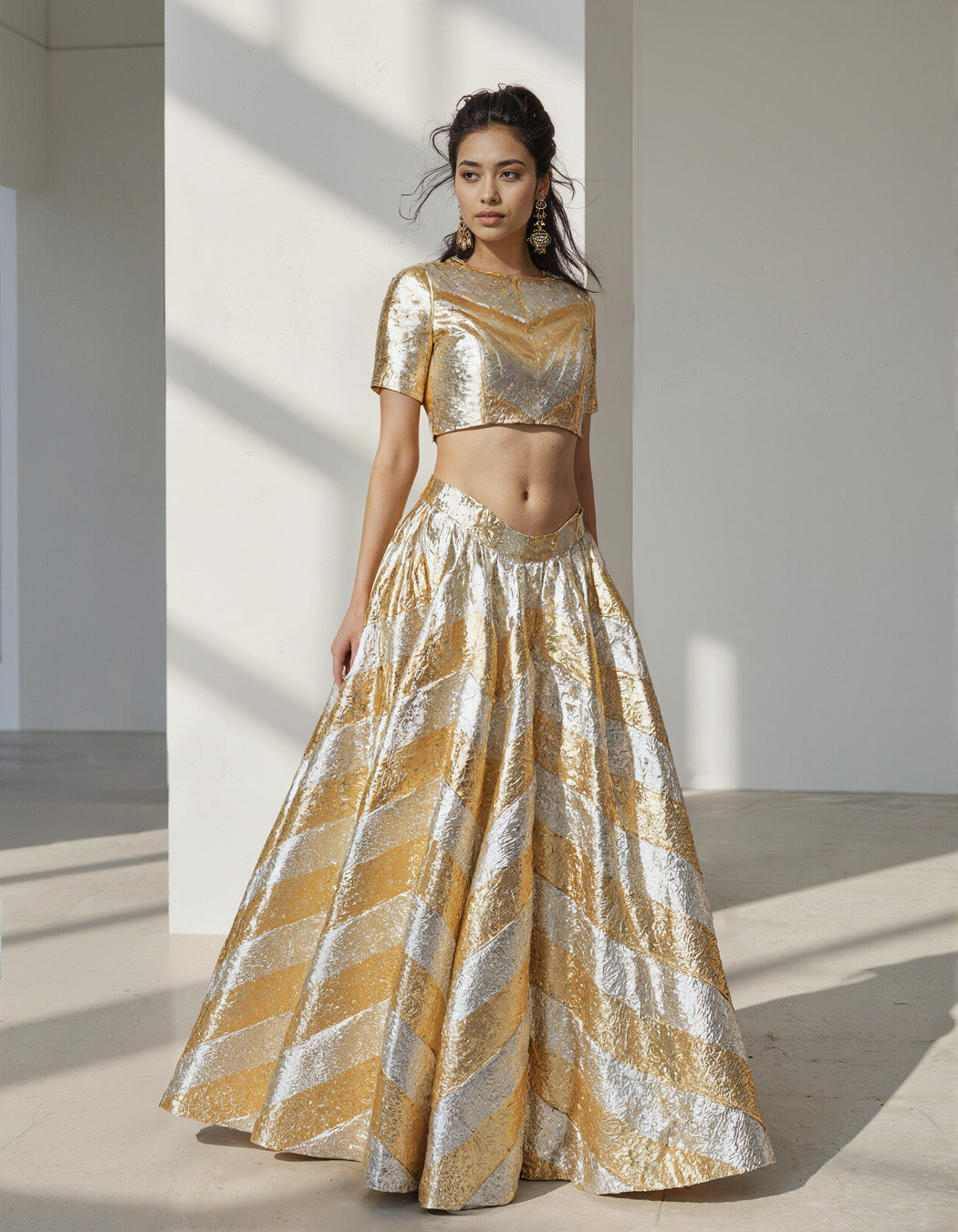 Nyla Gota Lehenga Set