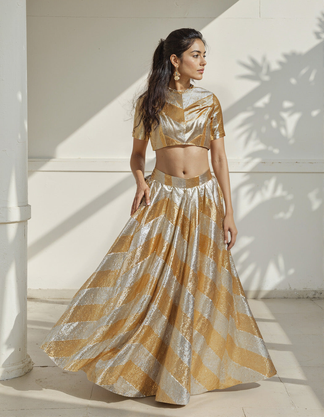 Nyla Gota Lehenga Set