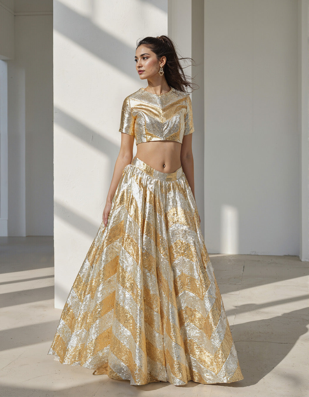 Nyla Gota Lehenga Set