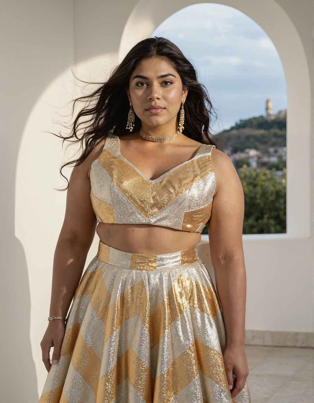 Samaira Gota Lehenga Set