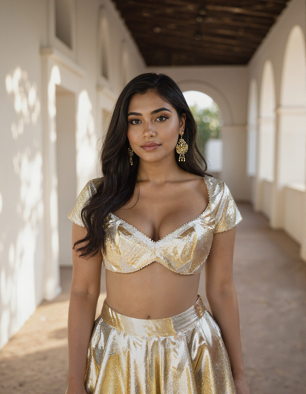 Orin Gota Lehenga Set