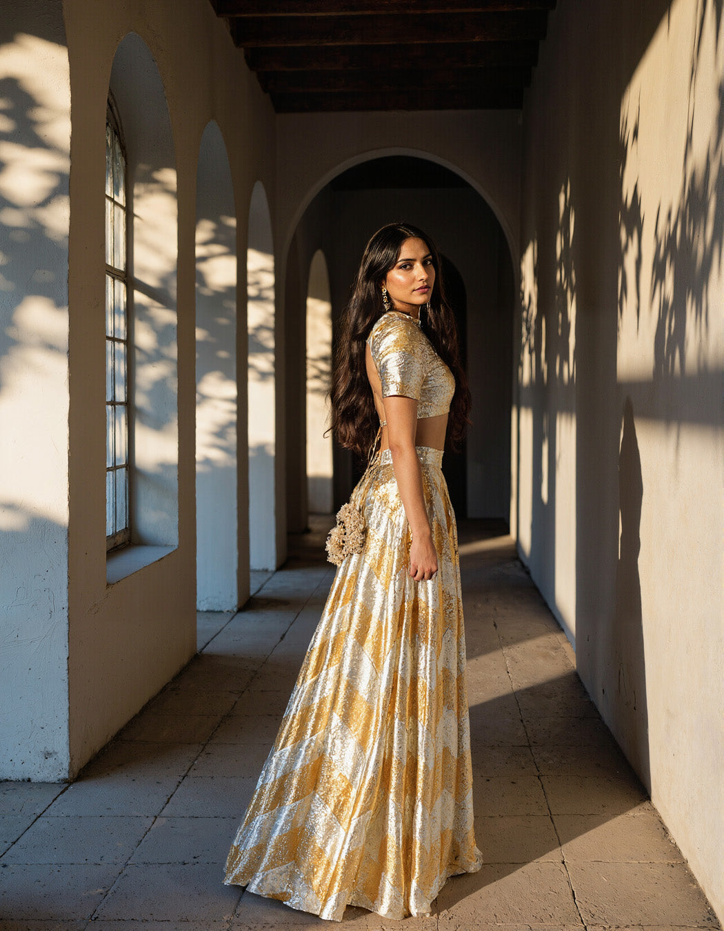 Orin Gota Lehenga Set