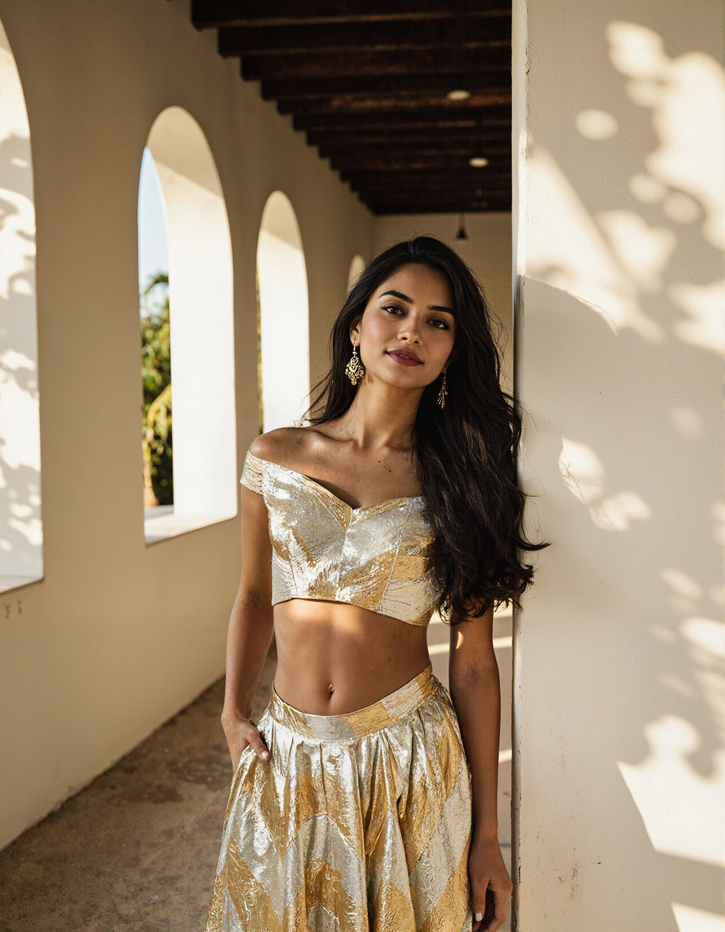 Naaya Gota Lehenga Set