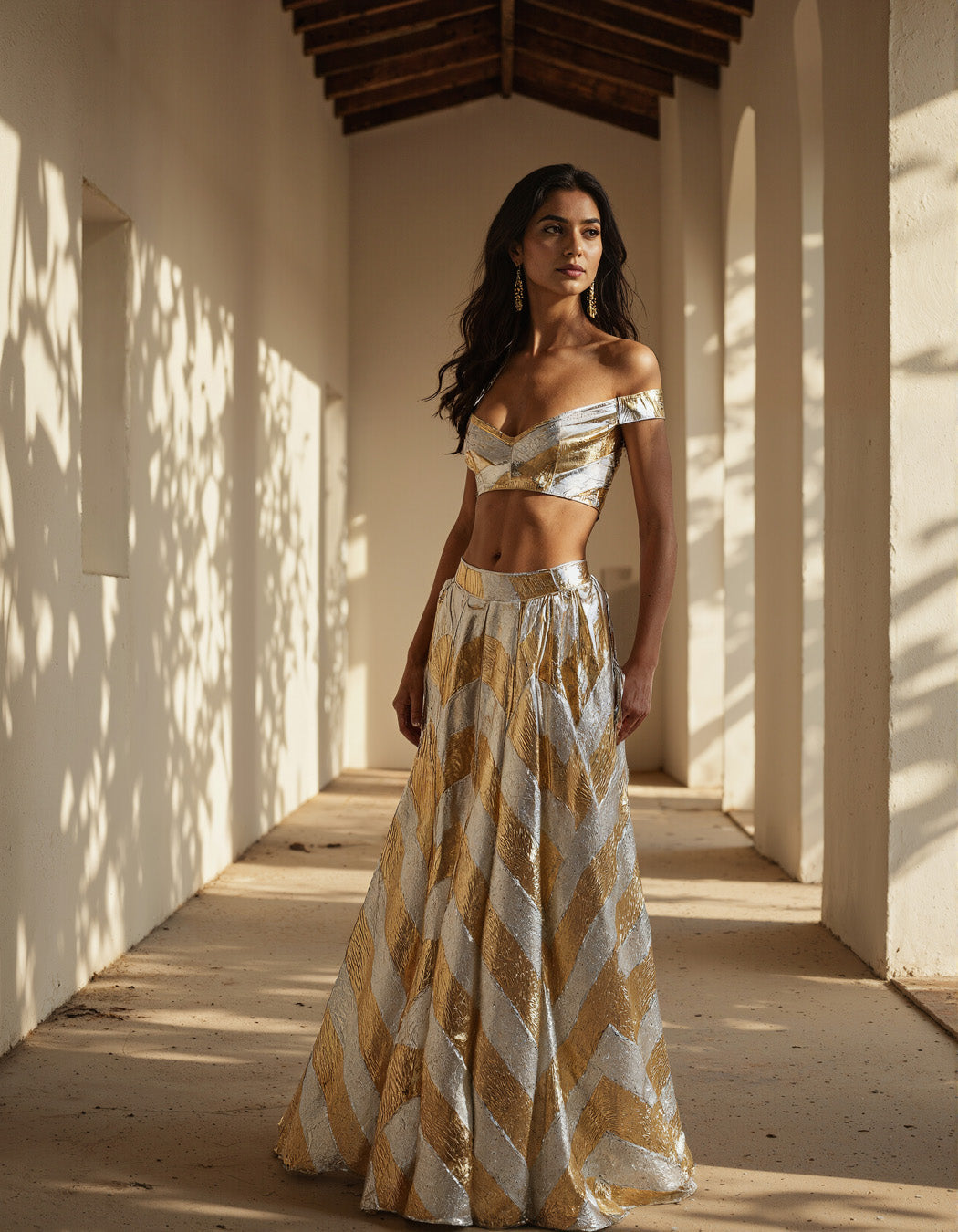 Naaya Gota Lehenga Set