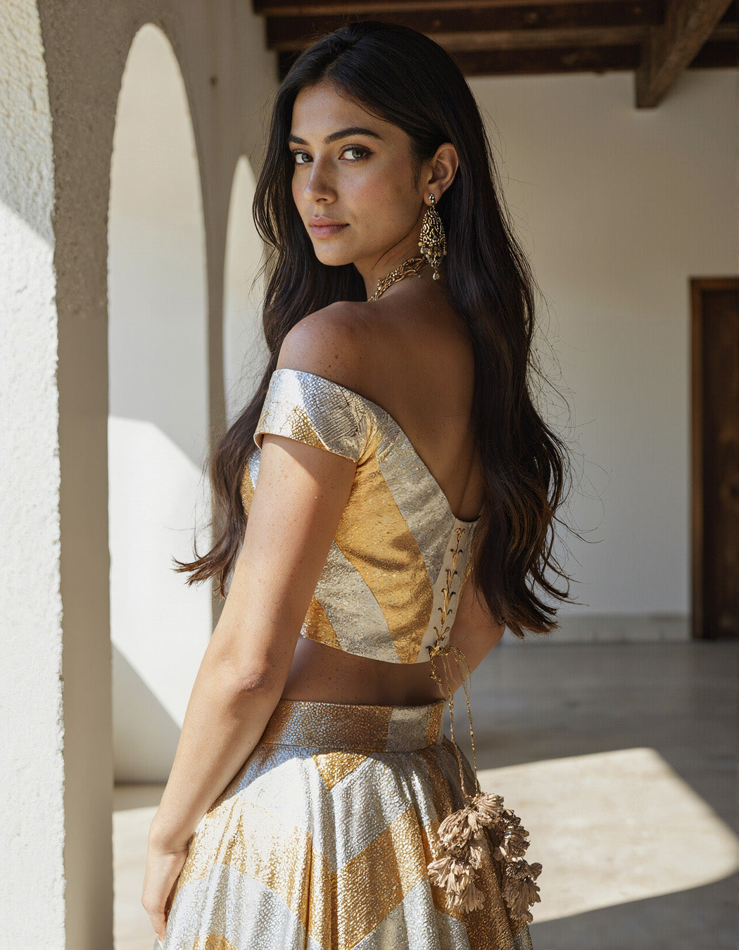 Naaya Gota Lehenga Set