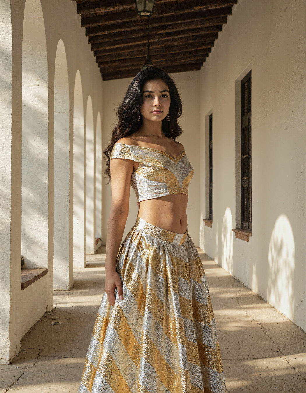 Naaya Gota Lehenga Set