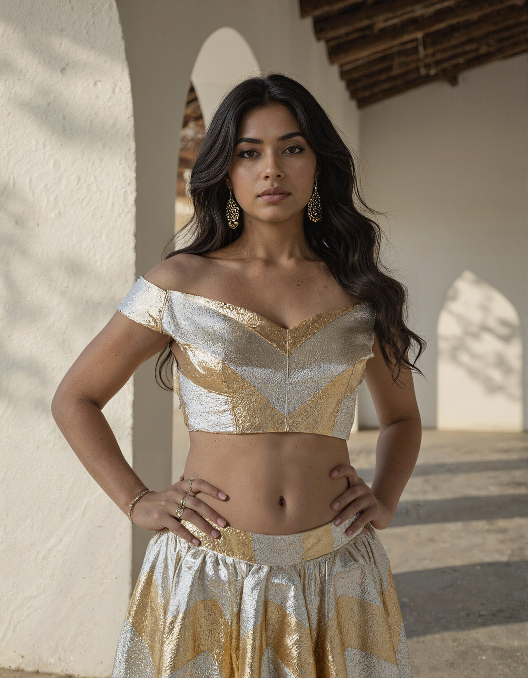 Naaya Gota Lehenga Set